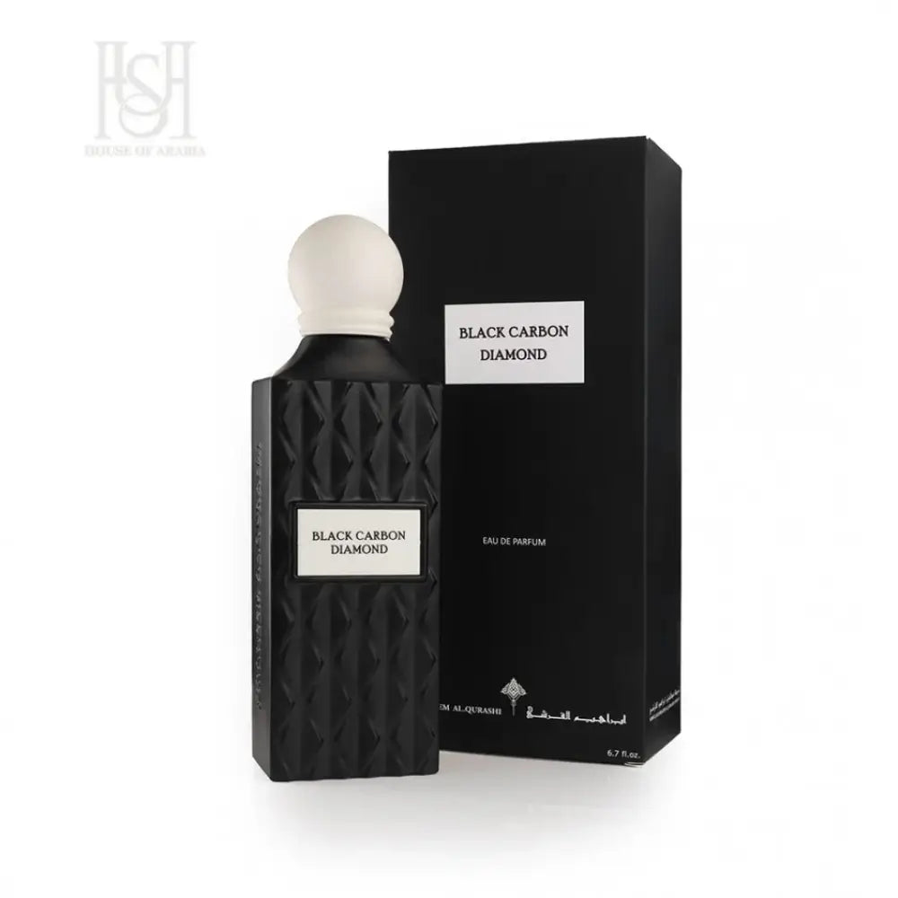 Black Carbon Diamond 150ml EDP For Him by Ibrahim Al Qurashi