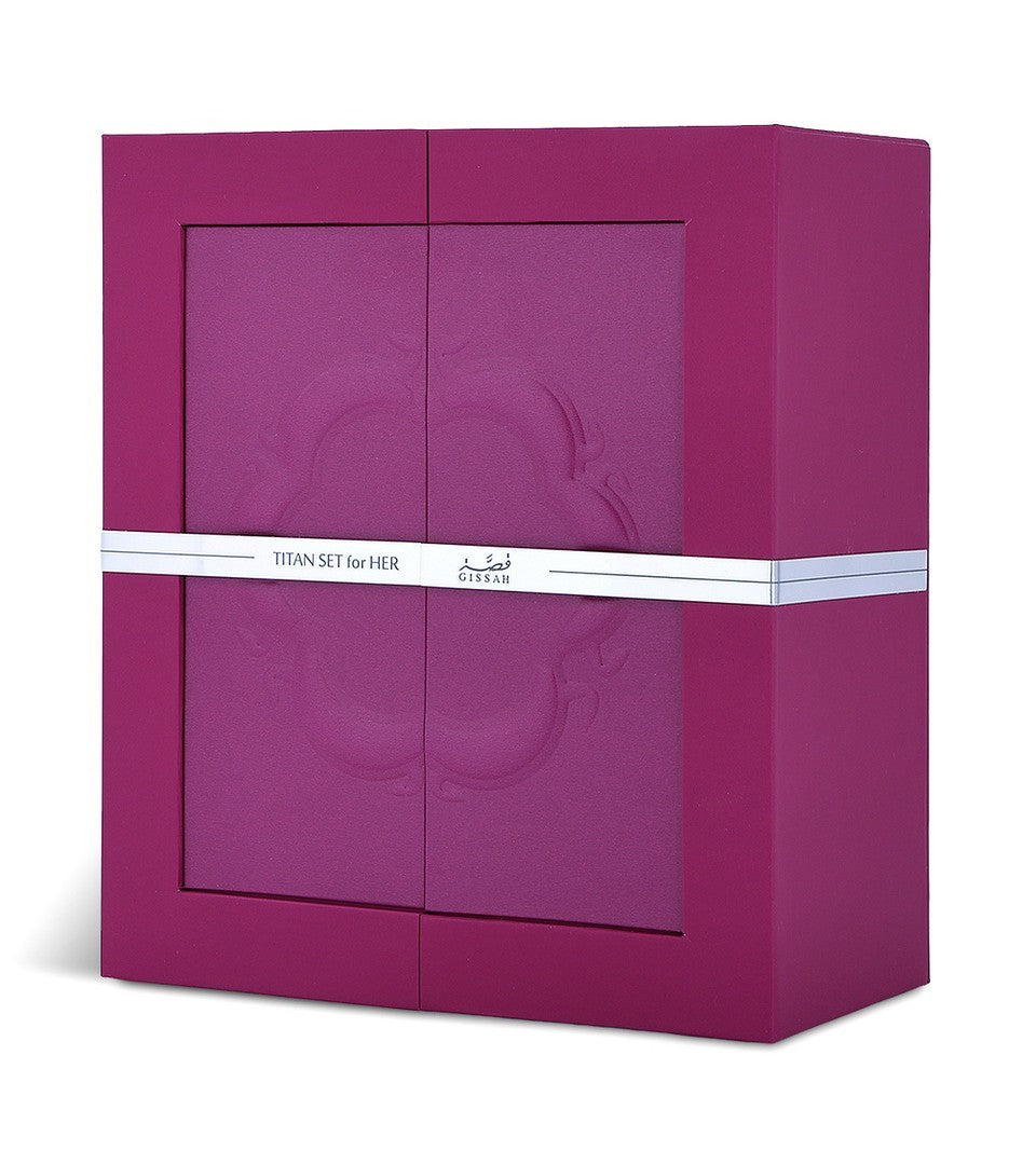 Titan Set (2x90ml) For Her by Gissah Fragrances