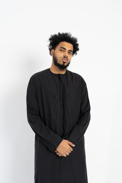 Men’s Emirati Thobe - Black