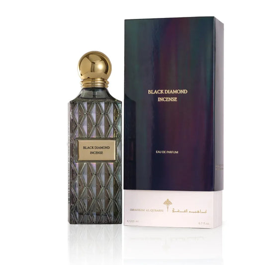 Black Diamond Incense 200ml EDP Unisex by Ibrahim Al Qurashi