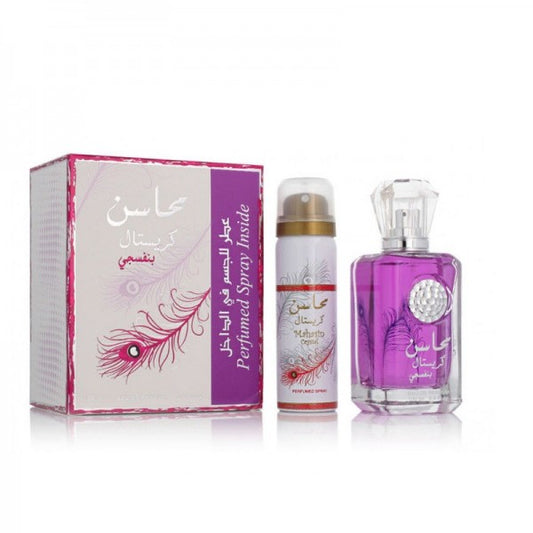 Mahasin Crystal Violet EDP For Her 100ml By Lattafa