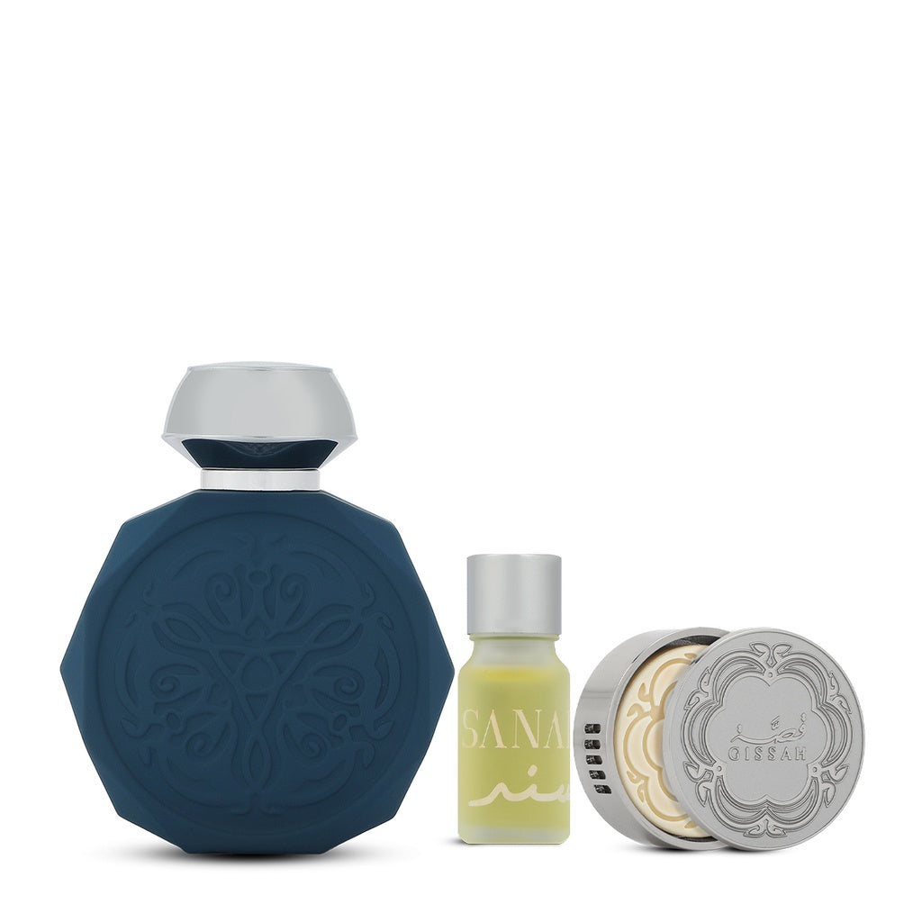 Sanad Set EDP For Him by Gissah Fragrances