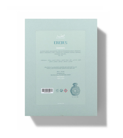 Erebus 90ml EDP Unisex by Gissah Fragrances