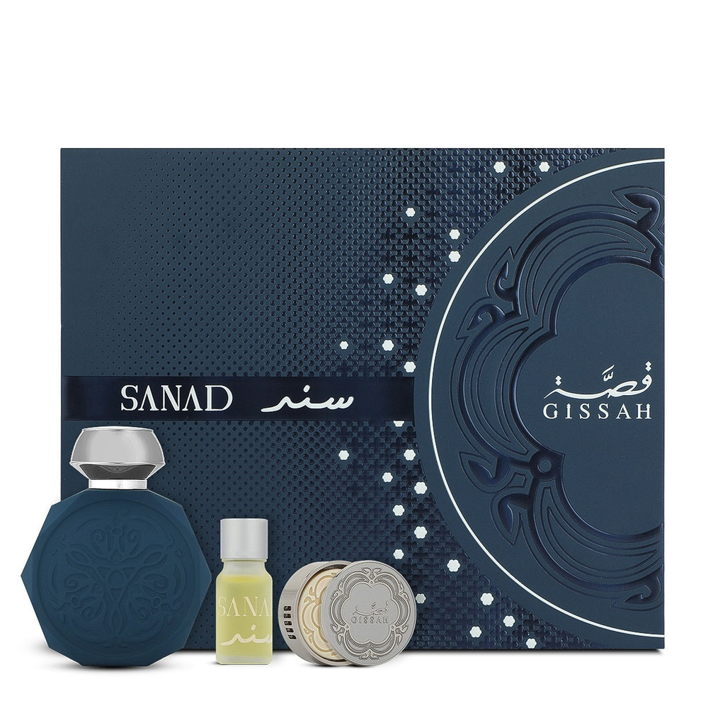 Sanad Set EDP For Him by Gissah Fragrances