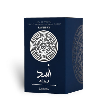 Asad Zanzibar 100ml EDP For Him by Lattafa