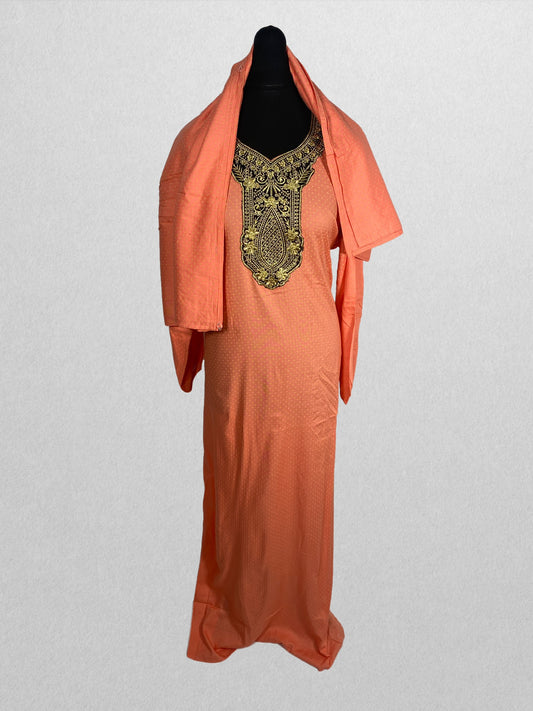 Coral Charm Kaftan