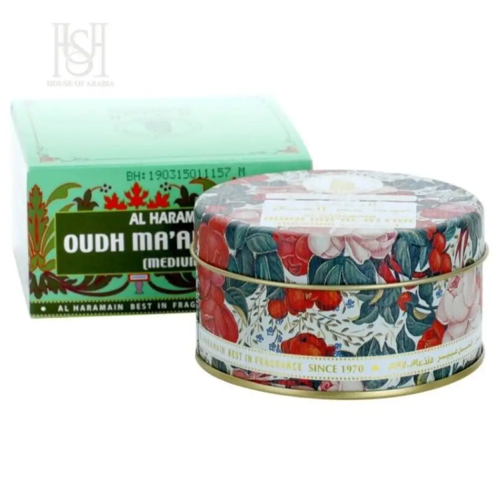 Al Haramain Oudh Maal Attar 50g Incense Bukhoor