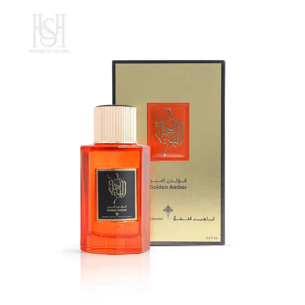 Al Wafia Golden Amber 100ml EDP Unisex by Ibrahim Al Qurashi