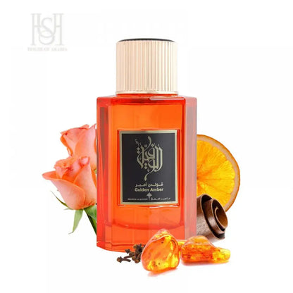 Al Wafia Golden Amber 100ml EDP Unisex by Ibrahim Al Qurashi