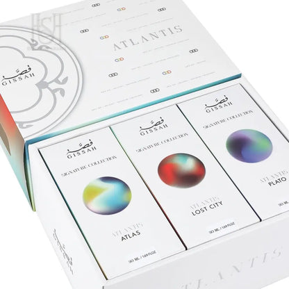 Atlantis Set 3x50ml EDP Unisex by Gissah Fragrances