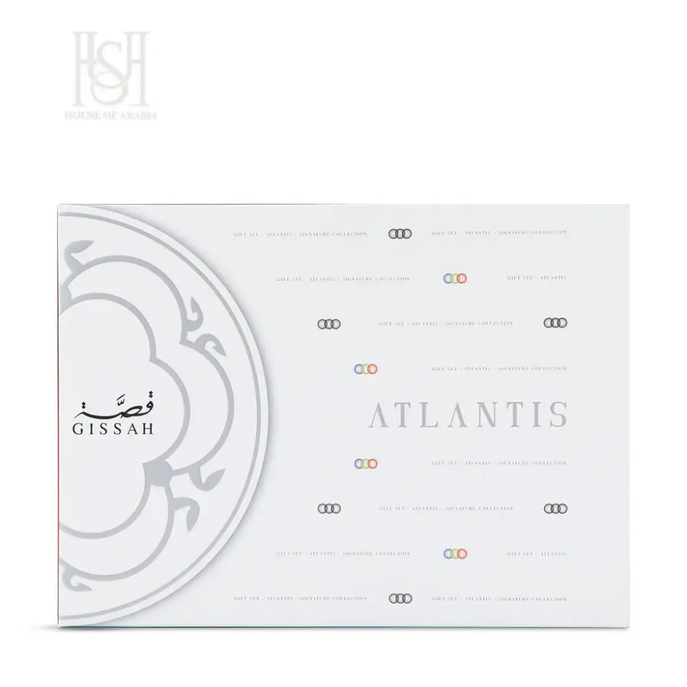 Atlantis Set 3x50ml EDP Unisex by Gissah Fragrances