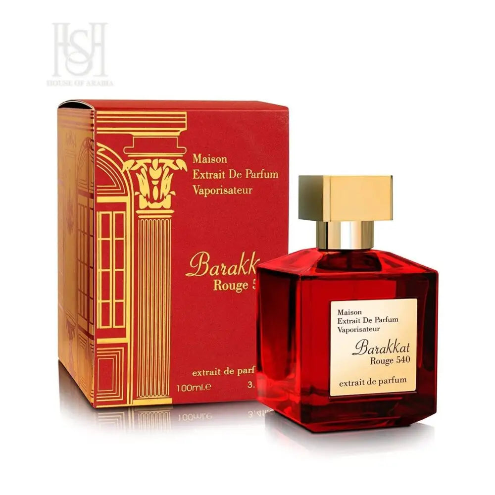 Barakkat Rouge 540 EDP Unisex 100ml by Fragrance World 100ml