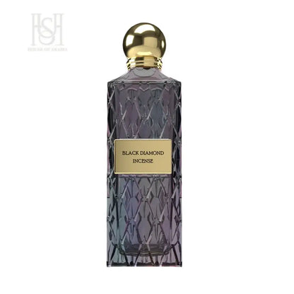 Black Diamond Incense 200ml EDP Unisex by Ibrahim Al Qurashi