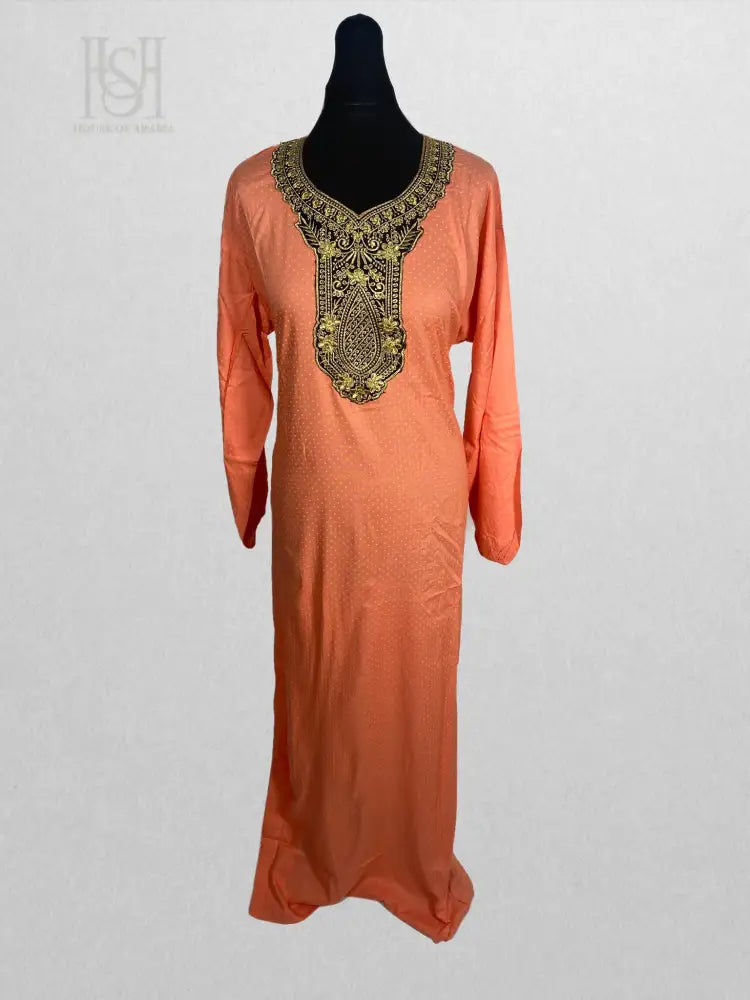 Coral Charm Kaftan
