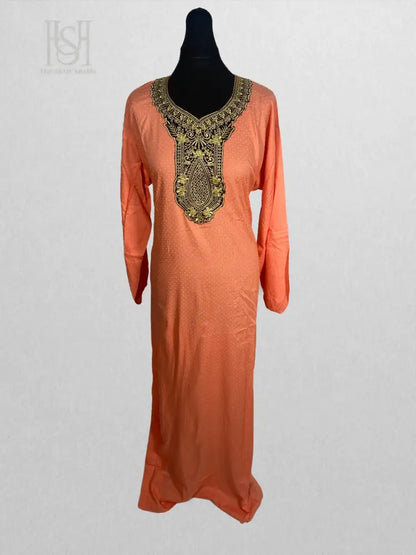 Coral Charm Kaftan