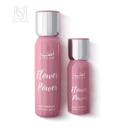 Flower Power (135ml + 65ml) Hair Perfume Set by Gissah Fragrances
