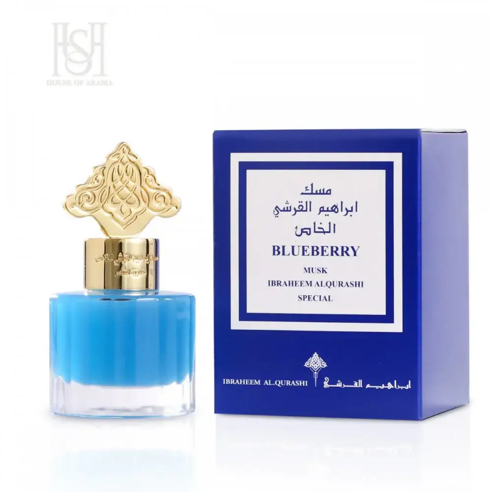 Khamriya Blueberry Musk 15ml Perfume Oil by Ibrahim Al Qurashi