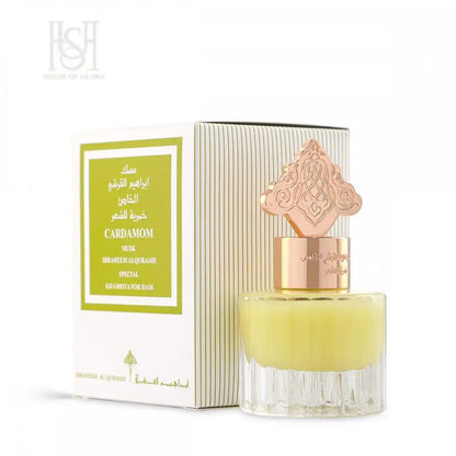 Khamriya Cardamom Musk 15ml Perfume Oil by Ibrahim Al Qurashi