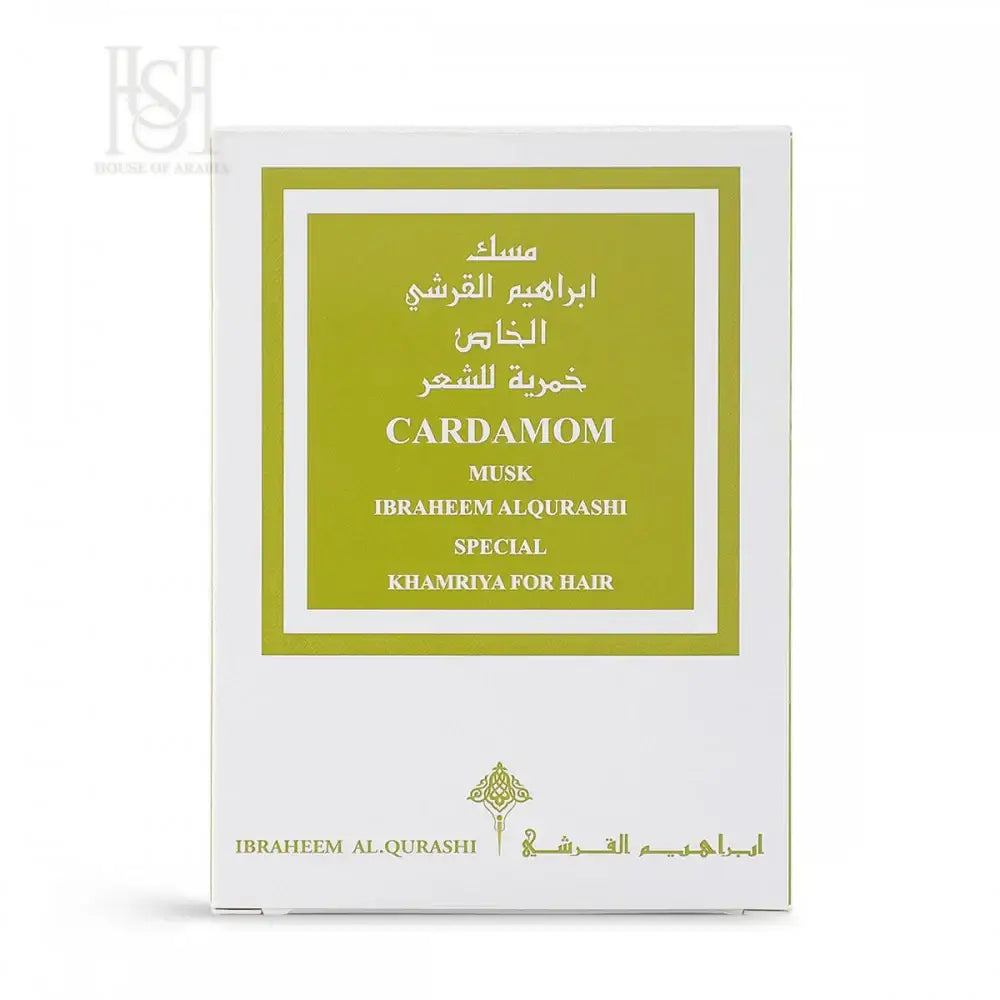 Khamriya Cardamom Musk 15ml Perfume Oil by Ibrahim Al Qurashi