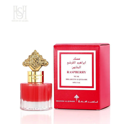 Khamriya Raspberry Musk 15ml Perfume Oil by Ibrahim Al Qurashi