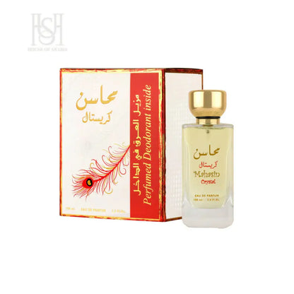 Mahasin Crystal 100ml EDP For Her by Lattafa