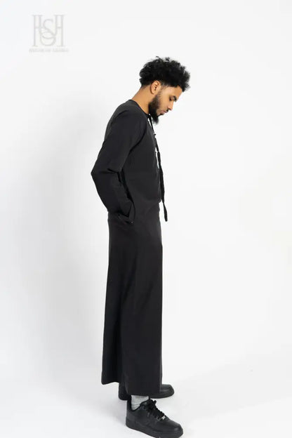 Men’s Emirati Thobe - Black