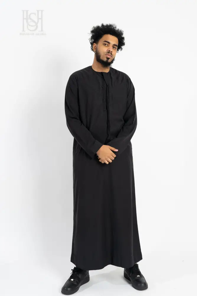 Men’s Emirati Thobe - Black