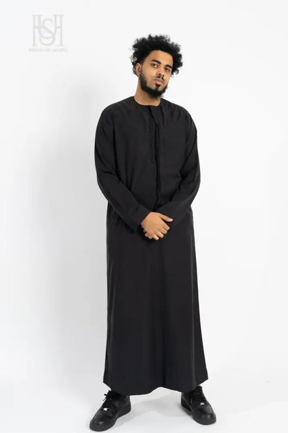 Men’s Emirati Thobe - Black