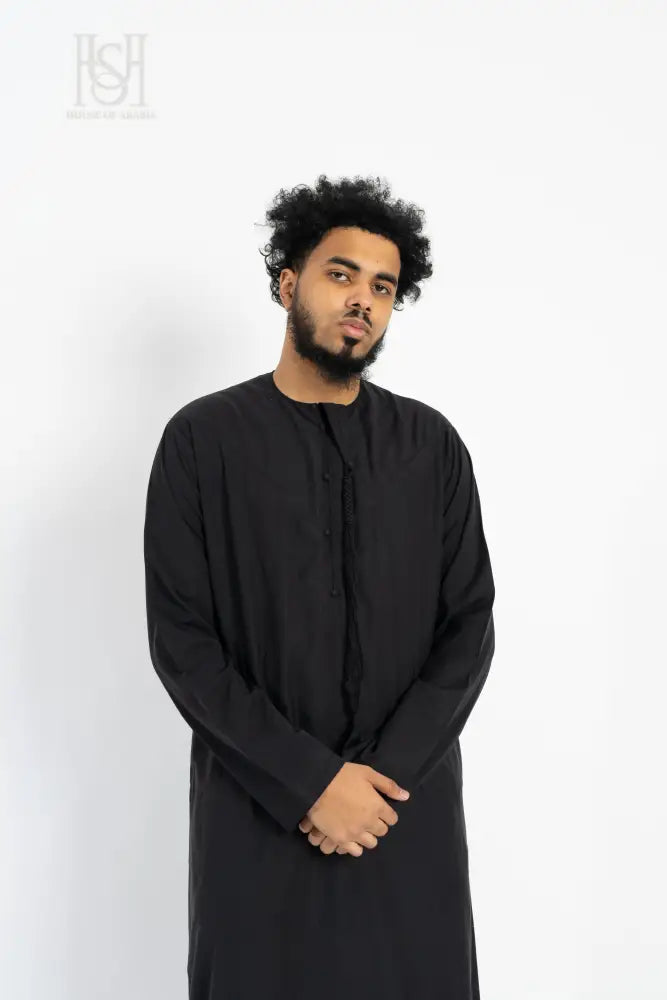 Men’s Emirati Thobe - Black