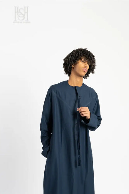Men’s Emirati Thobe - Navy