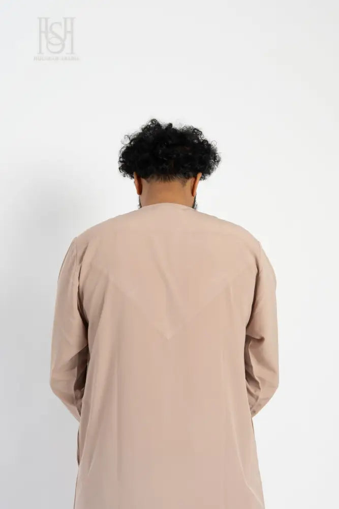 Men’s Omani Thobe - Dusty Rose 60 / 22