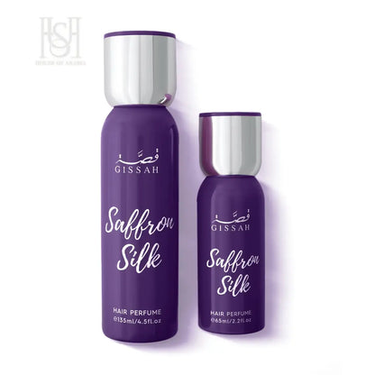 Saffron Silk Set(135ml + 65ml) Unisex Hair Mist by Gissah Fragrances