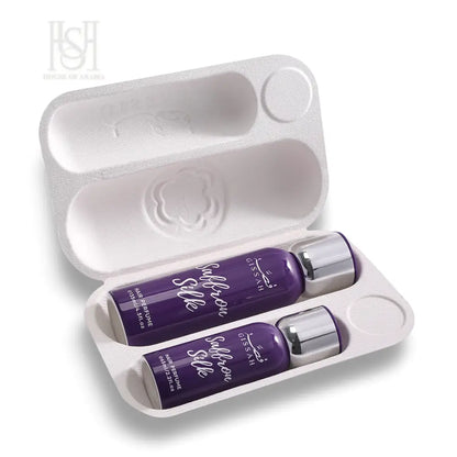 Saffron Silk Set(135ml + 65ml) Unisex Hair Mist by Gissah Fragrances