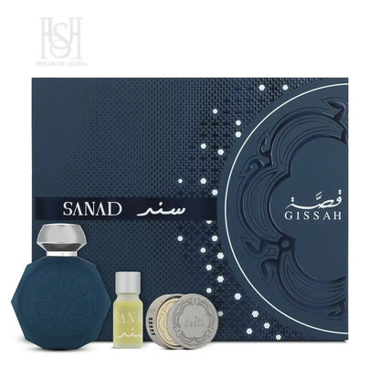 Sanad Set EDP For Him by Gissah Fragrances