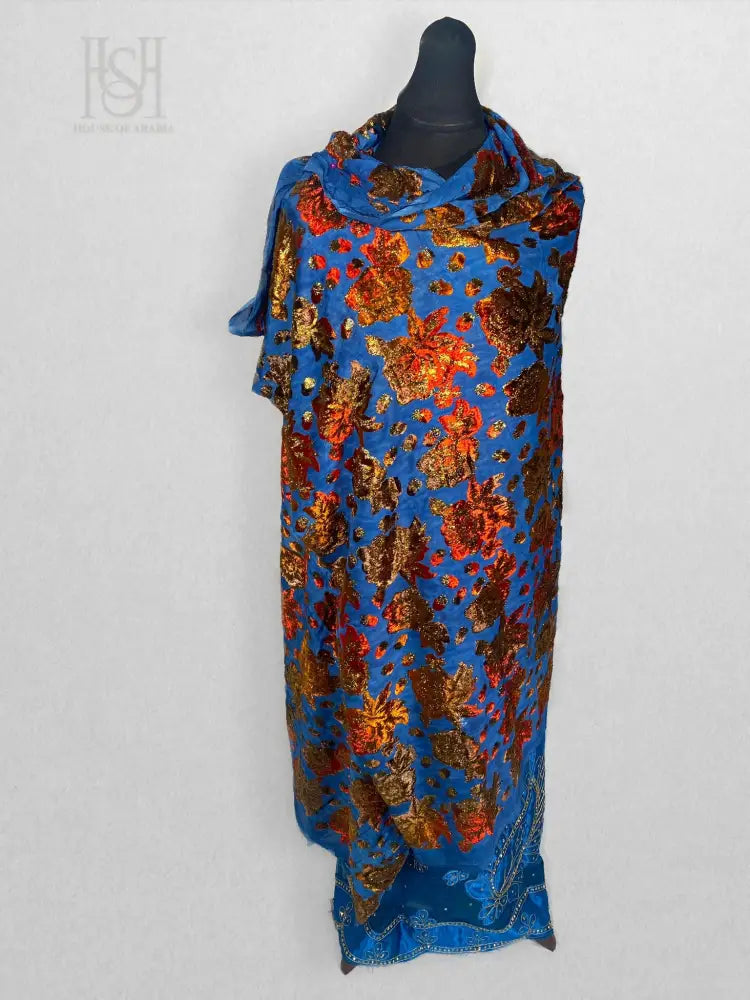 Sapphire Flame Velvet Small