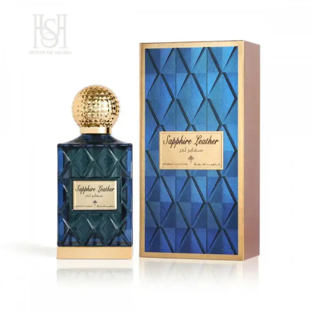 Sapphire Leather 75ml EDP Unisex by Ibrahim Al Qurashi