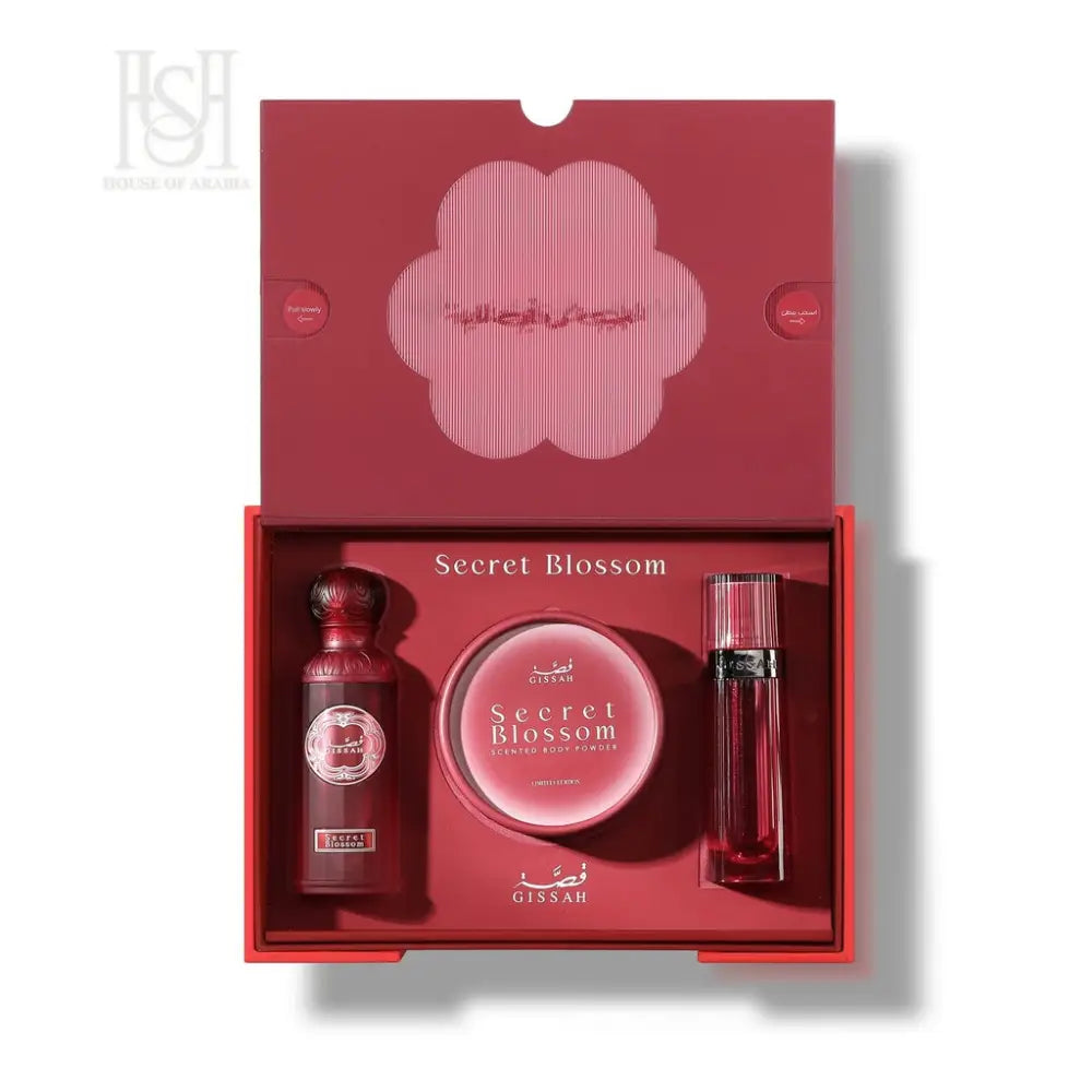 Secret Blossom Perfume Set EDP For Her by Gissah Fragrances