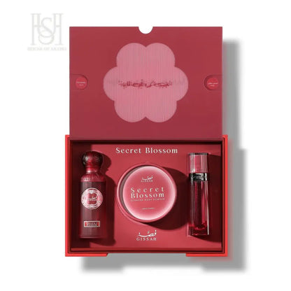Secret Blossom Perfume Set EDP For Her by Gissah Fragrances