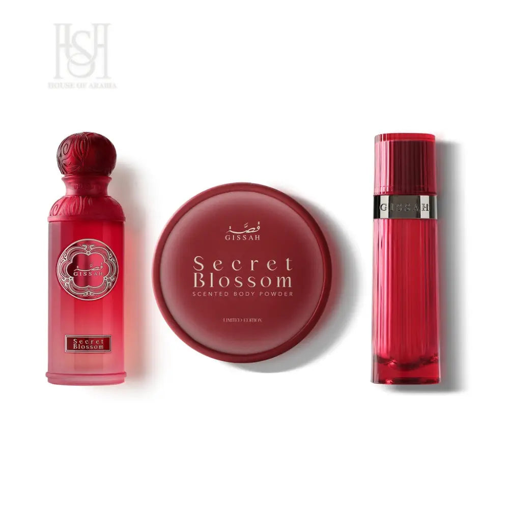 Secret Blossom Perfume Set EDP For Her by Gissah Fragrances