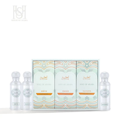 Soul of Arabia Set 3x50ml EDP Unisex by Gissah Fragrances