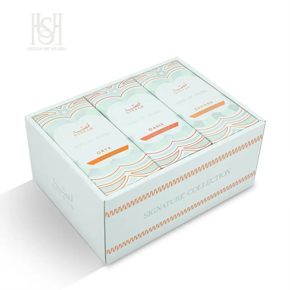 Soul of Arabia Set 3x50ml EDP Unisex by Gissah Fragrances