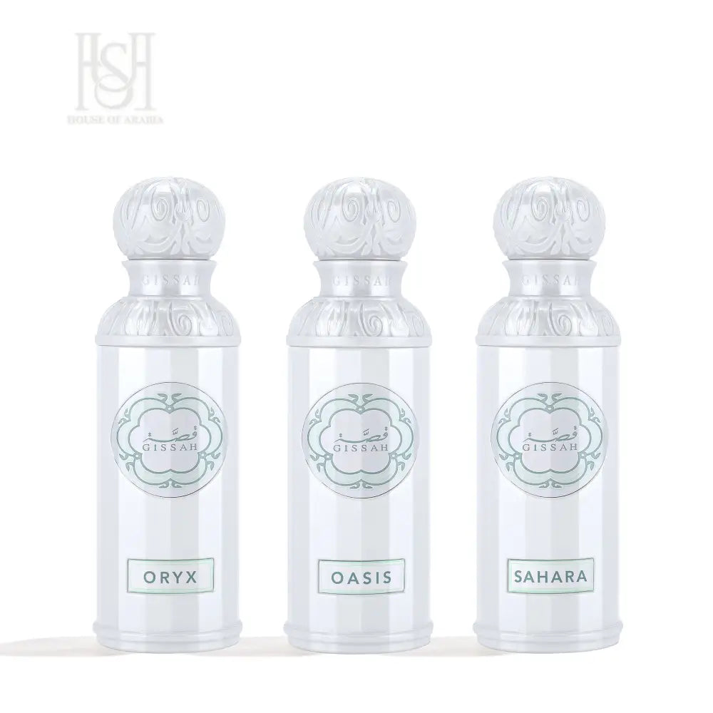 Soul of Arabia Set 3x50ml EDP Unisex by Gissah Fragrances