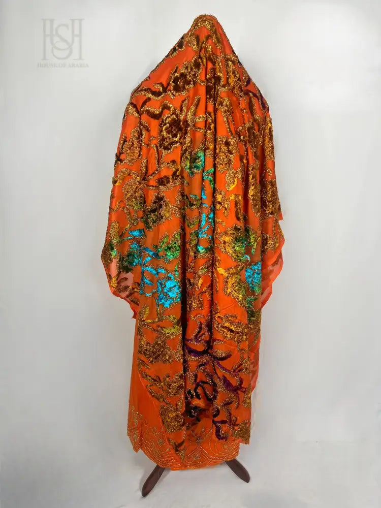 Sunset Flame Velvet Large