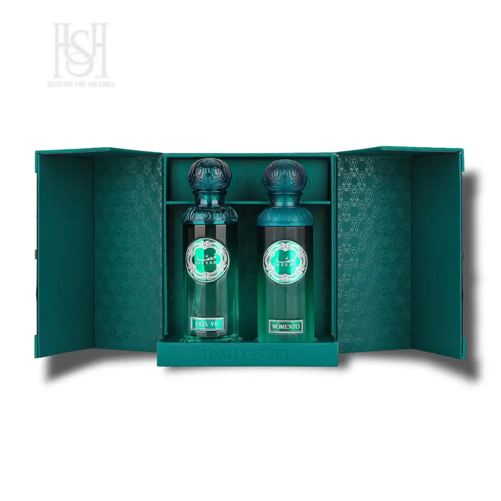 Timeless Set 2x90ml EDP Unisex by Gissah Fragrances