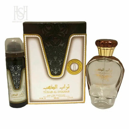Turab Al Dhahab - EDP Unisex - 100ml with Deodorant(50ml) by Ard al Zaafaran