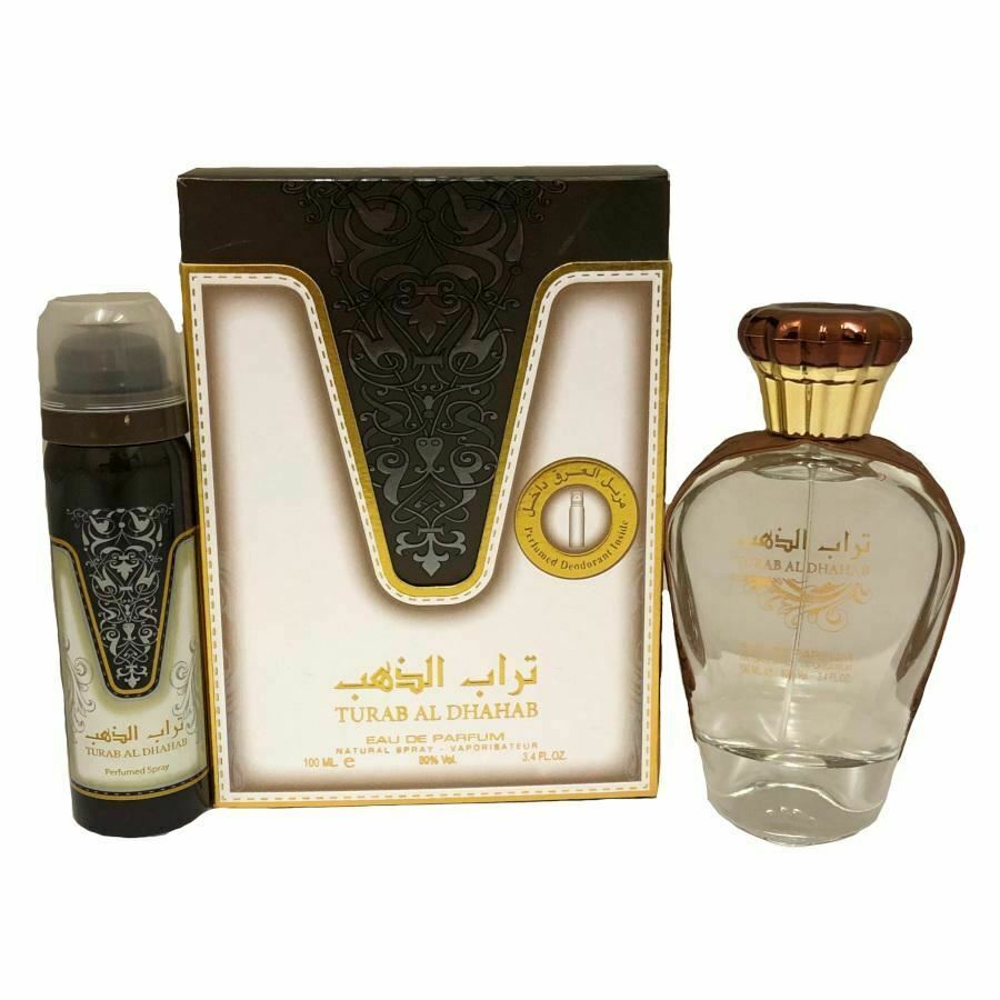 Turab Al Dhahab - EDP Unisex - 100ml with Deodorant(50ml) by Ard al Zaafaran