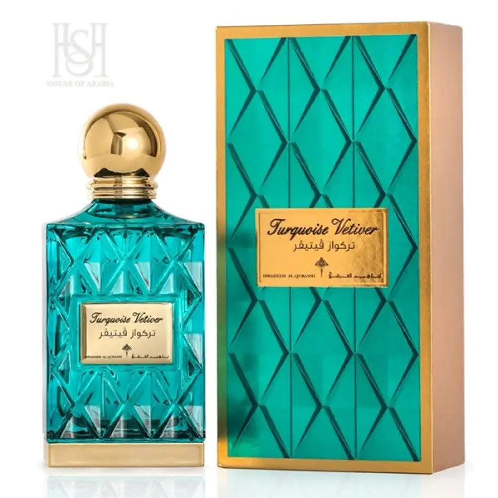 Turquoise Vetiver 75ml EDP Unisex by Ibrahim Al Qurashi